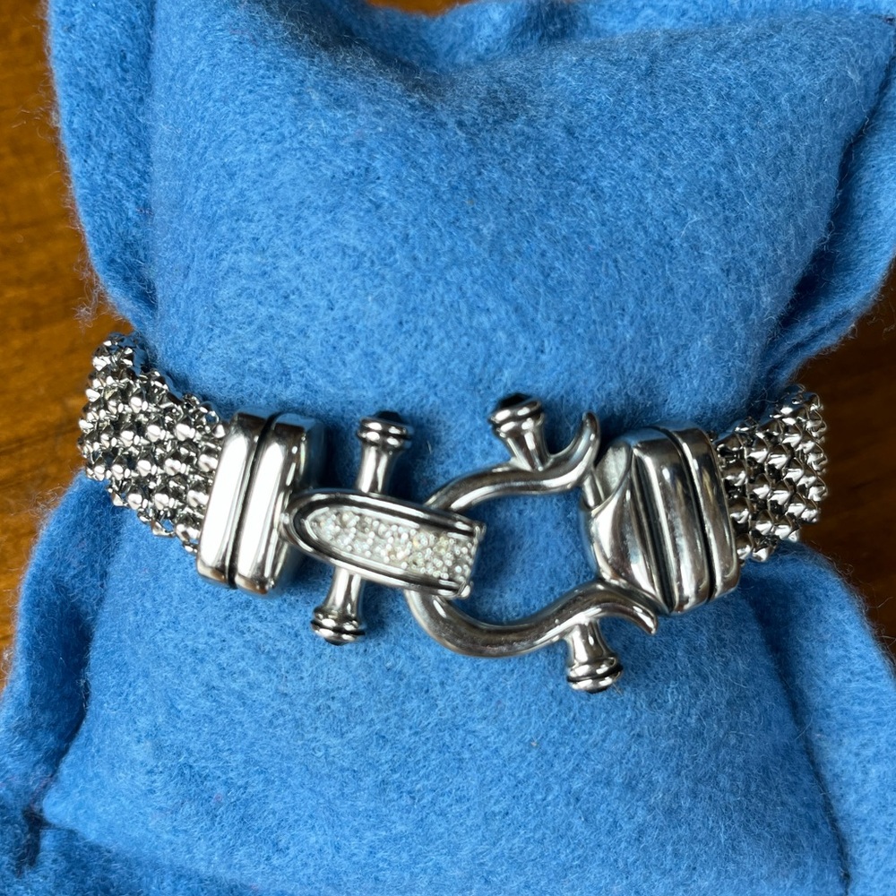 DSMK Stainless Steel Mess Chain Bracelet
